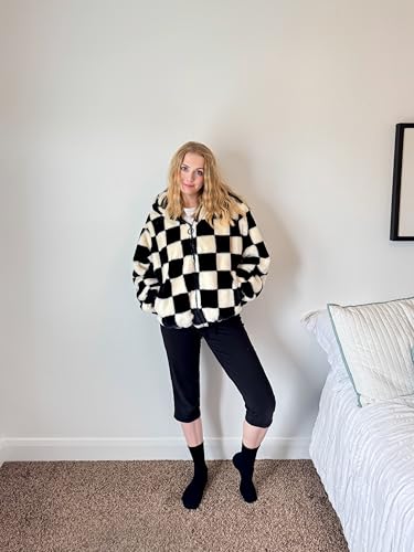 Women's Thin Cotton Crew Socks – Non-Slip Heel, Breathable & Moisture-Wicking,5-Pack Anti-Slip for Workouts,Casual2