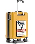 Wertes Handgepäck Koffer 55x40x20cm - 36L - TSA Schloss - Kabinenkoffer mit Dopperollen, Reisekoffer, Handgepäck Trolley