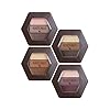 Burtâs Bees 100% Natural Eye Shadow Palette Trio, Shimmering Nudes - 0.12 Ounce