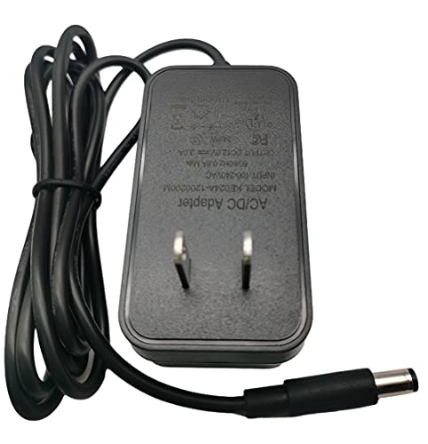 YOWOCHUNG KE024A FCC/UL Certified DC 12V/2A Power Adapter 5.5X2.1mm Jack,1.5 Meters Length Plug Cord