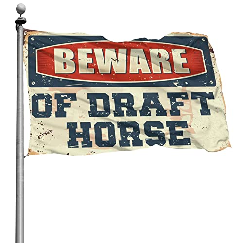 Bandera de caballo exterior para decorar el porche de entrada o un bar en jardín