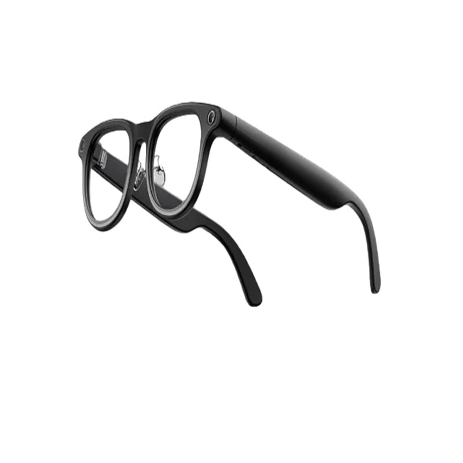 Compatible con Las Gafas Inteligentes RayNeo V3 Slim AI, Gafas de fotografía, Gafas de Audio Bluetooth inalámbricas, Auriculares inalámbricos y monturas con Control por Voz.(Black)