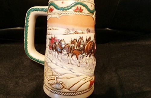 Amazon.com | Budweiser 1996 American Homestead Holiday Stein: Beer
