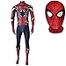 MODRYER Costumes Spiderman Fer Araignée Déguisements Costume Halloween Combinaison Unisexe Enfants Adultes Cosplay Vêtements Attire Lycra Zentai,Men/L 165~170cm