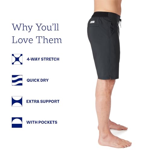 Fair Harbor The Ozone –– Men’s Swimsuits with BreezeKnit Liner, 8-inch Inseam –– Quick Dry, Performance Swim Trunks2