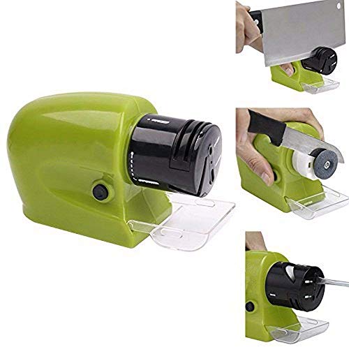 Eazy sales Electric Knife sharpner Motorized Sharpening Swifty Knives Power Sharpener Precision Scissors Sharp Tool Home Kitchen Electric Grind Machine Electric Knife Sharpener (Steel)