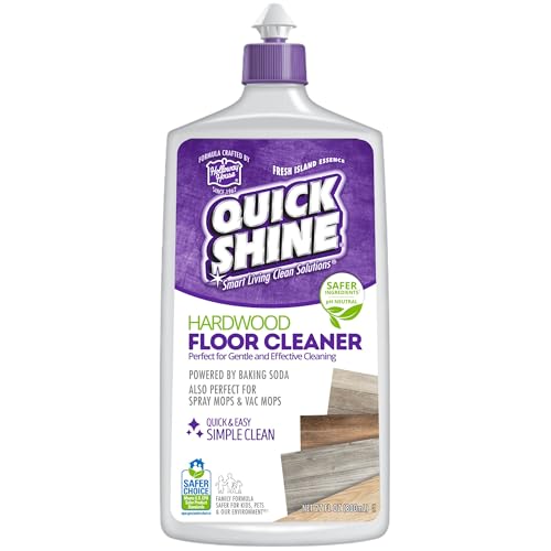 Quick Shine Hardwood Floor Cleaner 27oz| Use in Spray &