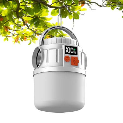 Sillas Lámparas Solares De Camping,Linterna de Camping LED | Impermeable Alto Brillo 7 Modos de Iluminación Larga Duración Lámpara Compacta Para Decoración Jardín Supervivencia Fallas Tienda