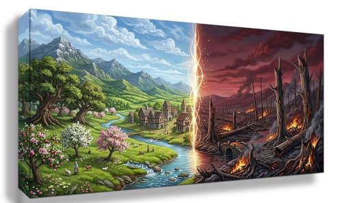 Diamond Painting Paysage Fantaisie 5D 40x90cm pour Adulte