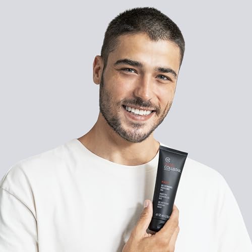 Collistar Gel facial para hombre, gel limpiador con carbón activado, limpiador facial para pieles grasas e impurezas, efecto mate, textura de espuma negra, 125 ml - imagen 5