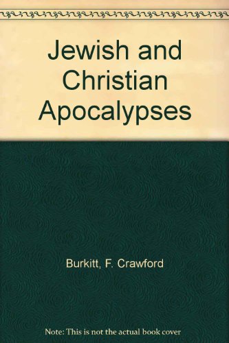 Jewish and Christian Apocalypses 1590261453 Book Cover