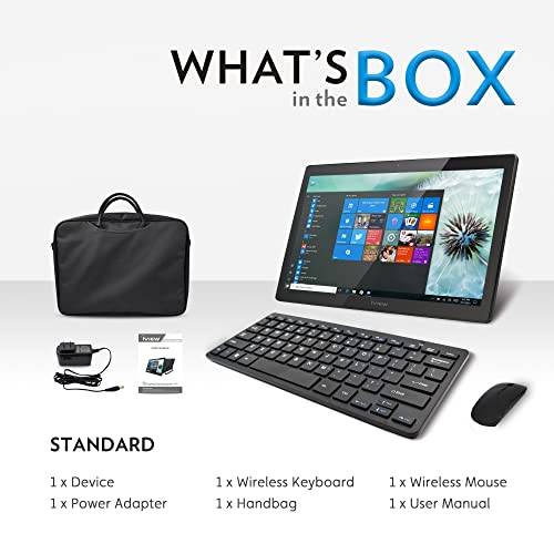 Image of IVIEW 1786AIO All in One Computer IPS 1920 x 1080 Touch Screen, Intel Celeron, 4GB RAM, 64GB Storage (Supports HHD) WiFi