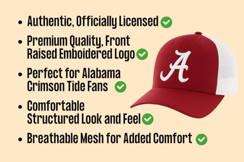 Gorra trucker ajustable malla Alabama miniatura 5