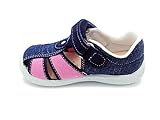  Zapy U730-20, Sandalias de Lona para Niñas (Tejano-Chicle, Numeric_29)