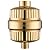 Cobbe HD HEAVY DUTY High Output Shower Filter – 99% REMOVAL Shower Head Filter for Hard Water, Heavy Metals, Chlorine and Harmful Substance, Improve your skin and hair - Egyptian Gold