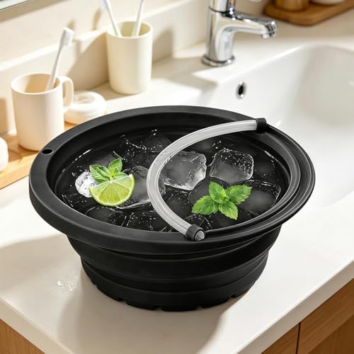 Tazón de hielo para cara y palangana plegable para tu rutina de spa en casa 3