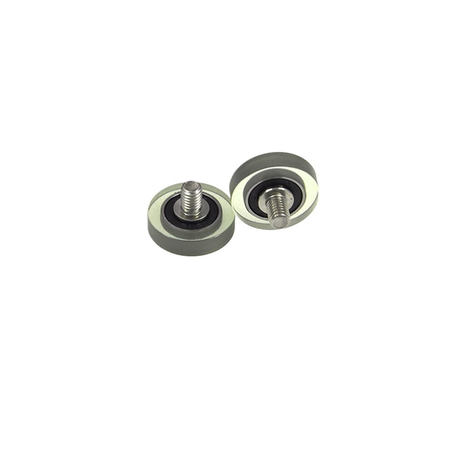 Roulement moulé en polyuréthane avec roue de guidage filetée PU60624-6C1L8M6