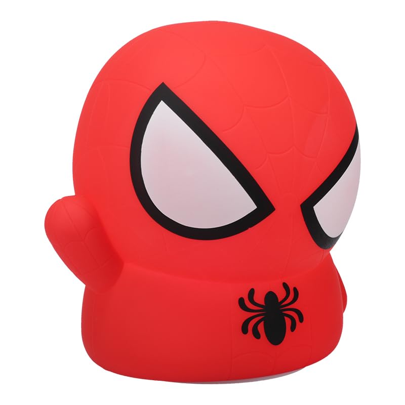 Spiderman Squishy Lamp - Officially Licensed Disney Free Standing Desk Light, Gaming Room Decor and Merchandise for Boys and Girls, Nightlight Gift Accessory for Playroom and Bedroom, | Paladone - Image 7