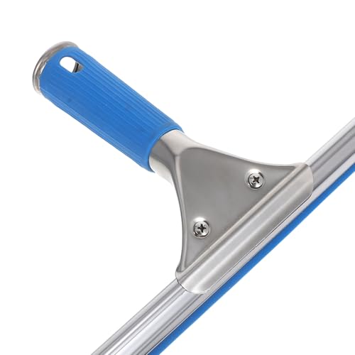 Escobilla de goma para mamparas de baño y azulejos con paño secador de microfibra 4