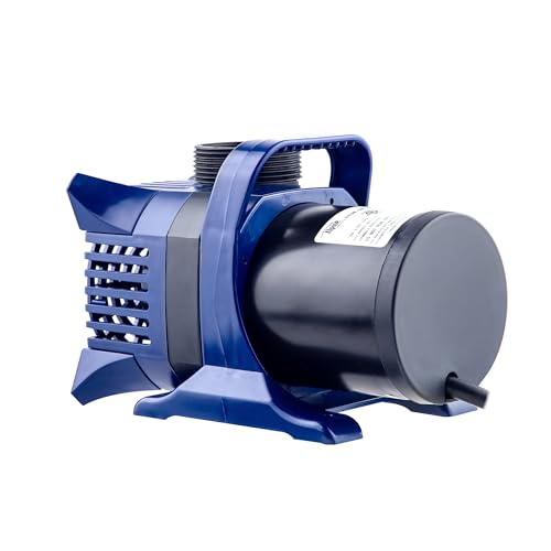 Alpine Corporation PAL5200 Bomba Sumergible de Agua 5200 GPH con Motor Silencioso de 426W, Elevación Máxima 25 pies, Flujo Multiangulo para Estanques, Cascadas y Fuentes, Durable y Eficiente (Azul) miniatura 4