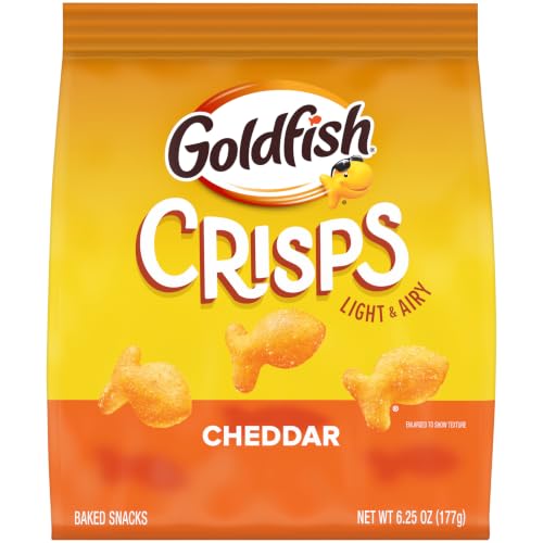 Goldfish Crisps Cheddar Flavored Crackers...