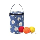Lansls Sac à Tricoter, Panier Tricot Pour Rangement De Fils Textiles, Sac De Rangement En ...