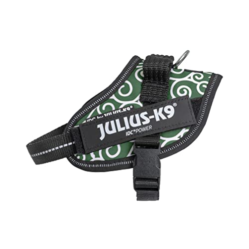 Julius-K9 IDC Power Harness, Size: XS/Mini Mini, Arabesque Green