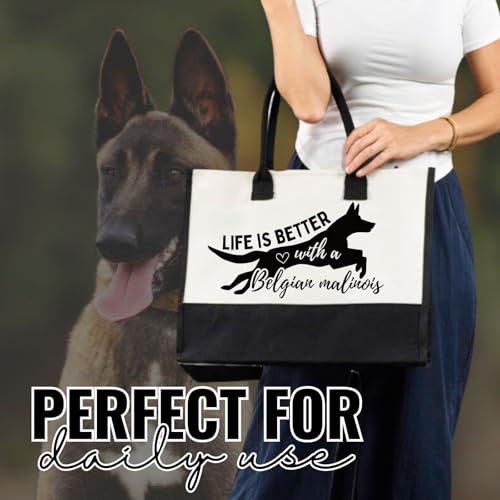 Bolsa tote de lona grande capacidad miniatura 5