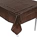 Fun Express Chocolate Plastic TABLECOVER (54