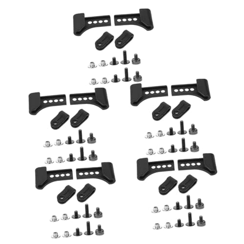 Clips pour visière de casque de sport antichoc et pinces pour lunettes
