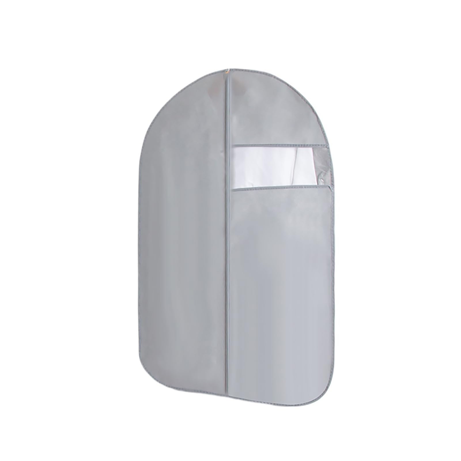 vfdaSWQQ Coat hanger cover, Garment Bags for Storage, Suit with Zippers, Clothess for Coats, Jackets, Shirts(Gray,Large)