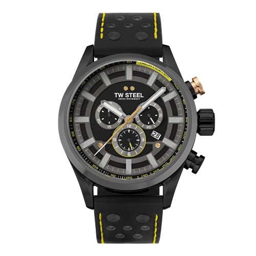 Wristwatch Analógico Modelo TW Steel SVS207 Fast Lane Chrono Limited Edition 48mm 10ATM. Marca