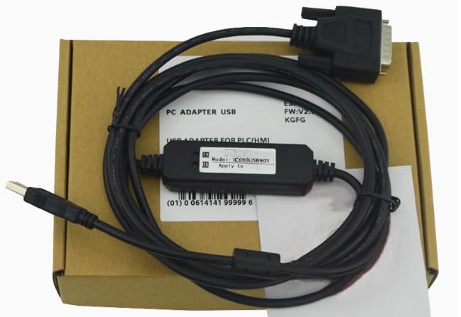IC690USB901 for GE 90 30 Series PLC Programming Cable Communication Download Cable Normal 3 Meters