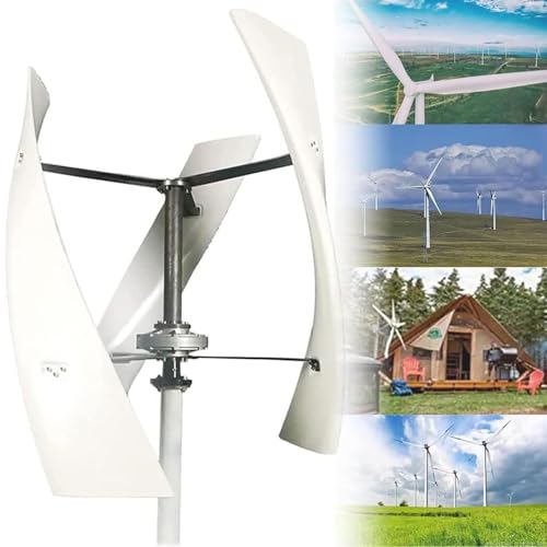 Equipo productor de electricidad vertical de 8000W con kit de turbina eólica