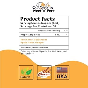 Natural yeast infection treatment for dogs  helps to support itching relief allergy relief inflammation relief  more  itch relief for dogs  dog ear infection treatment  dog itch relief  1 oz   cucciolini doodles