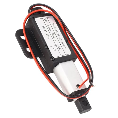 Mini Actuador Lineal 24V CC de 70N con tubo de aluminio para automatización 4
