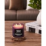 M&SENSE Coconut & Cedarwood Scented Candle, 11.6oz Natural Soy Wax Winter Candle, Up to 70 Hours, 2 Cotton Wick Candle for Holiday Woody Candle Housewarming Gifts for Yoga Spa - Image 5