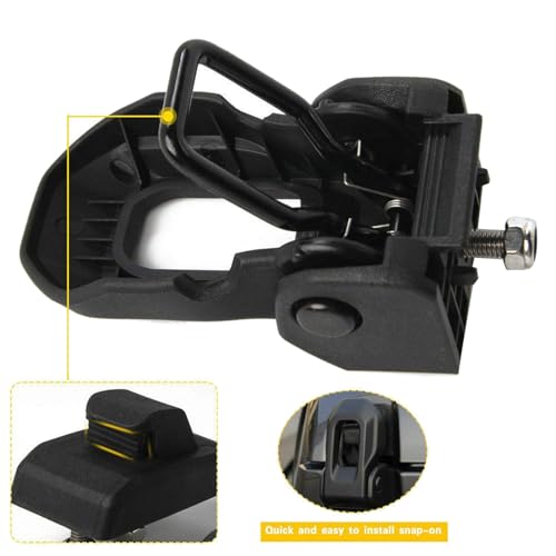 Verrou de capot JK JL 2007-2019 : kit 4x accessoires modification capot auto - 6