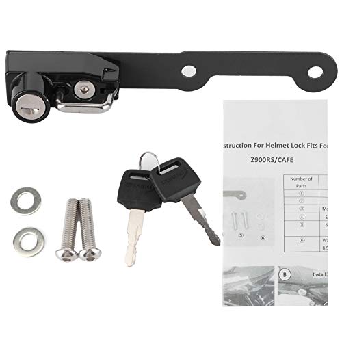 Soporte antirrobo para casco de motocicleta Z900RS CAFE de aleación de aluminio pequeño 2