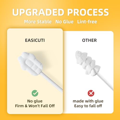 Image of EASICUTI Upgrade Baby Tongue Cleaner, 52PCS Newborn Infant Toothbrush
