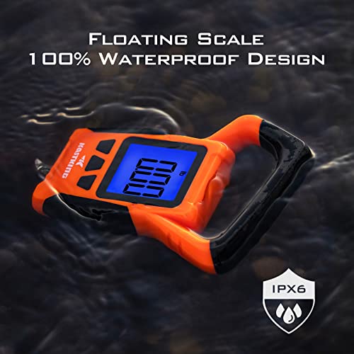 Kastking Fish Scale, Fishing Pliers And Lip Grip Combo, 7” Stainless Steel Pliers, 2.5” Display Wideview Fishing Scale, 110 Lbs/50 Kg, Waterproof And Floating #TOP2