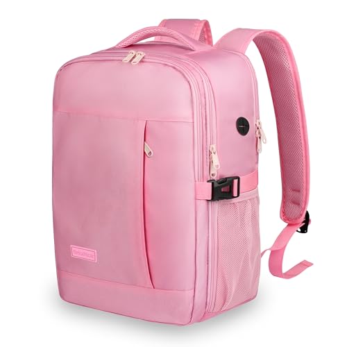 Travel Backpack for Women Men, Flight Approved Carry On Backpack with Headphone Port, Laptop Backpack Fit 14 inch, Luggage Bag Casual Daypack for College Travel Work