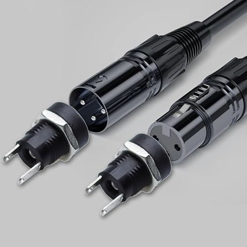 24 piezas conector hembra DC 5.5 x 2.1 mm para montaje en panel miniatura 5
