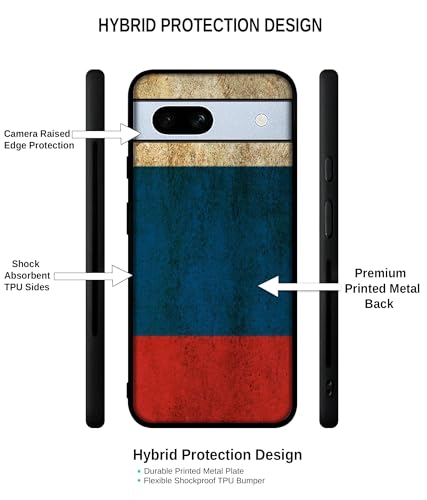 Image of Autumn Girl Design Premium 2D Printed Metal Back Case Cover for Google Pixel 7A 5G