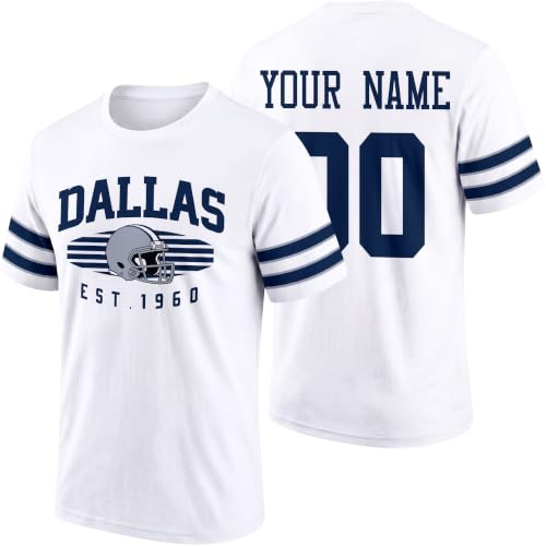 Image of T-Shirt Custom Name and Number Personalized Gifts