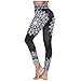 Leggings Damen Sporthose Frauen Jogginghose High Waist Yogahose Hintern Heben Trainingshose Strech Yoga Hosen Hohe Taille Tights für Fitness Sport Freizeit Schnell Trocknend Laufhose