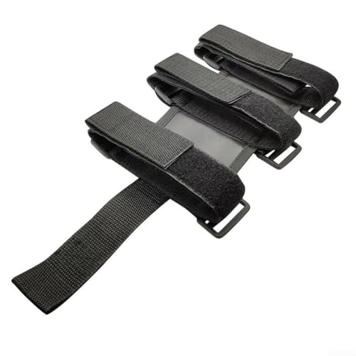 Qualoramall Soporte para extintor de incendios, correa de montaje de tela Oxford, correa de fijación segura ajustable compatible con TJ JK 1997 a 2018, rojo o negro fo(negro)
