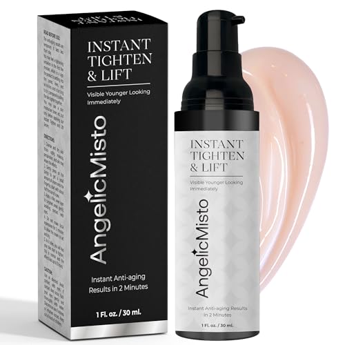 St. Mege Instant Eye and Face Lift Cream: Rapid Under Eye Bags Wrinkle Smile Lines Forehead Lines Remover - Temporary Firming & Tightening Treatment in 2 Minutes for Women and Men - 1 FL OZ / 30mL