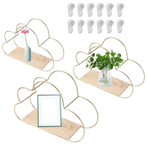 Étagère murale nuage pour optimiser mur vide de chambre à coucher - 2