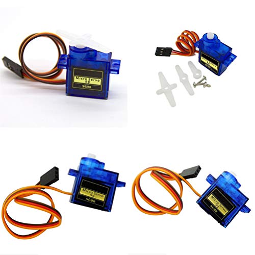 ULTECHNOVO 6 Pcs Sg90 Micro Servo Motor Profissional Servo Digital Kit para Rc HelicÃ³ptero AviÃ£o A